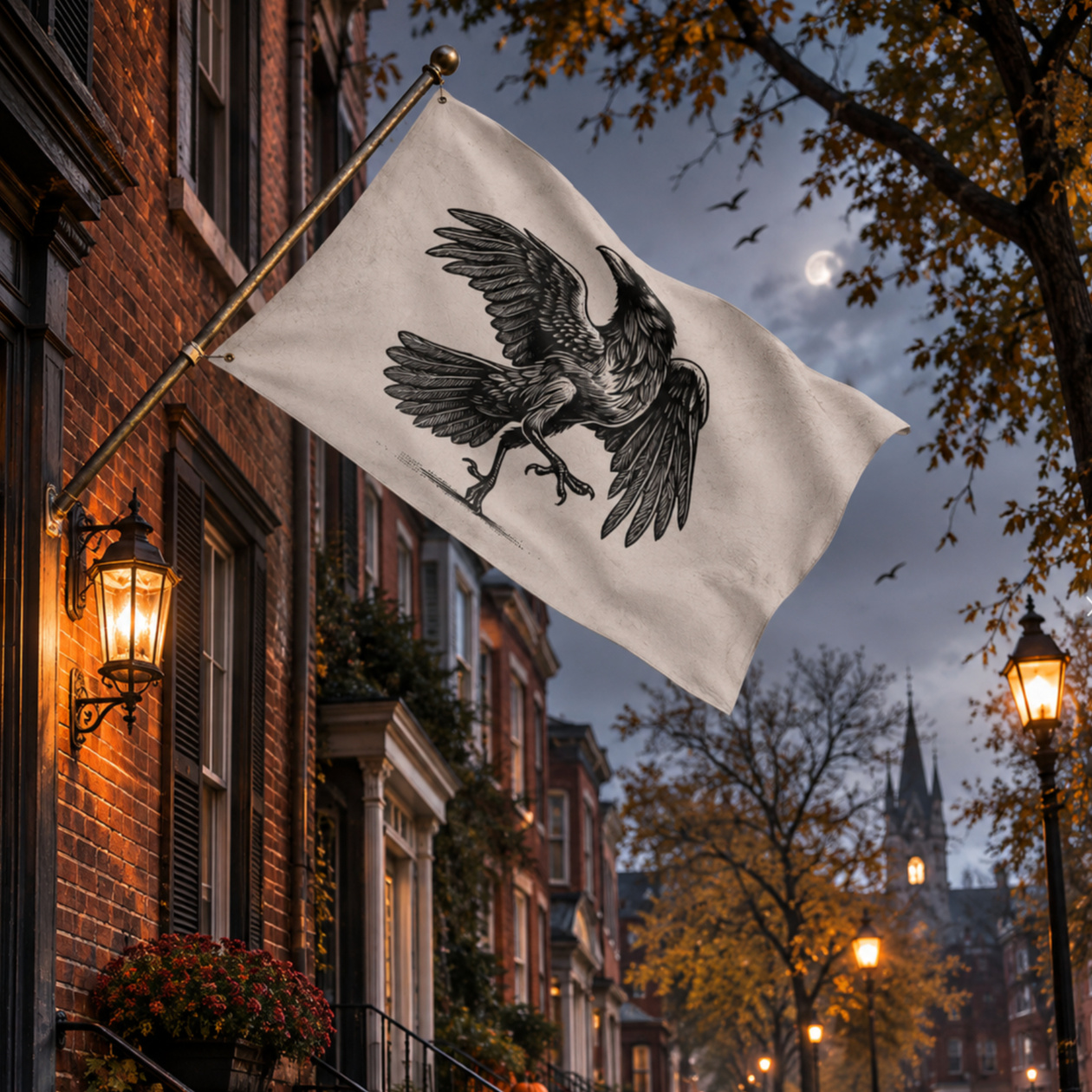 Raven's dance flag